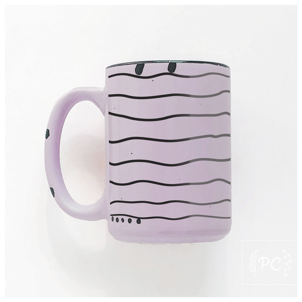 wavy | ceramic mug