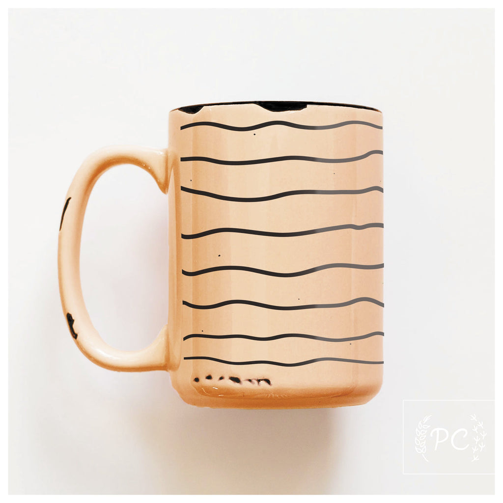 wavy | ceramic mug