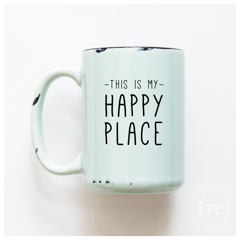 this is my happy place | ceramic mug