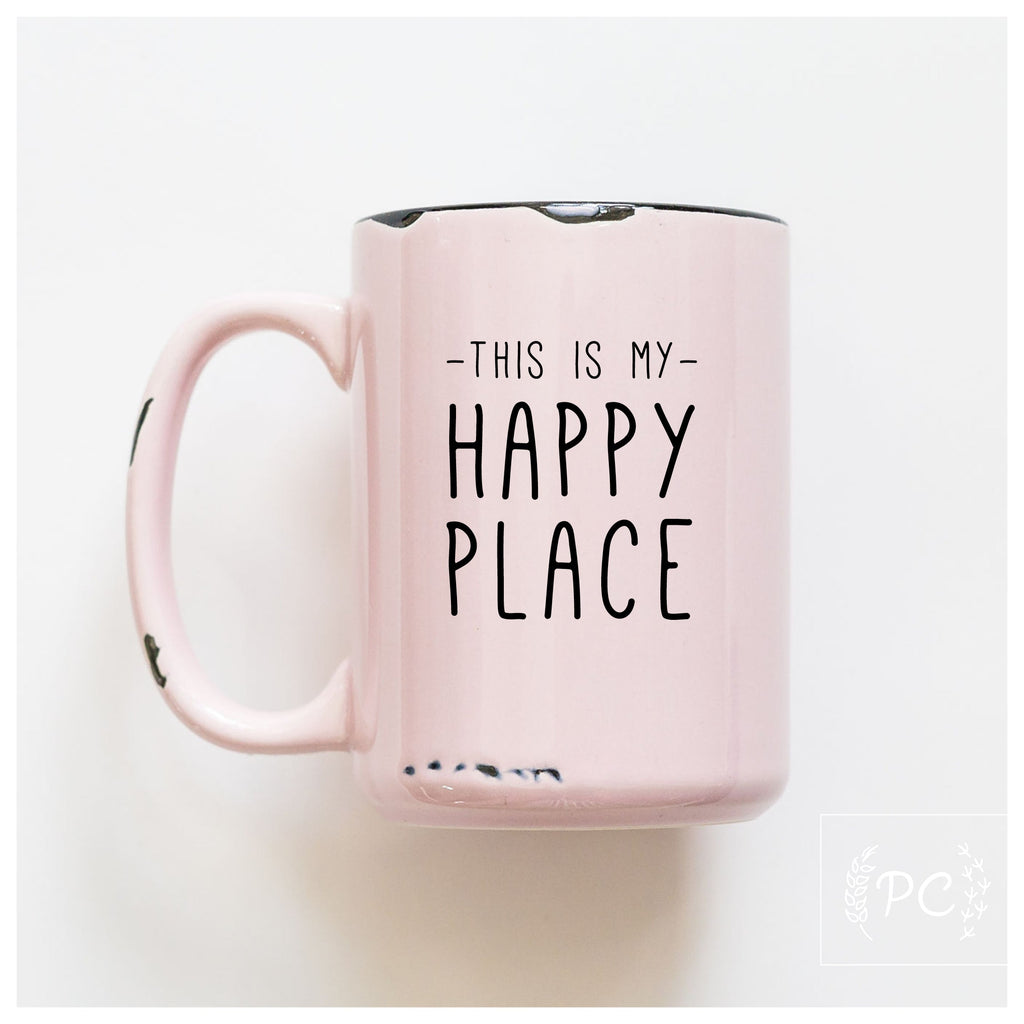 this is my happy place | ceramic mug
