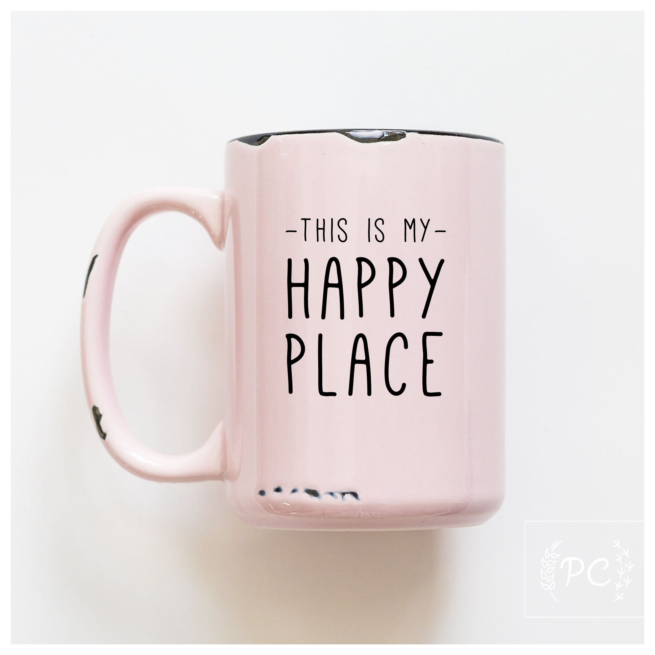 this is my happy place | ceramic mug