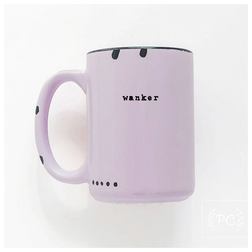 wanker | ceramic mug