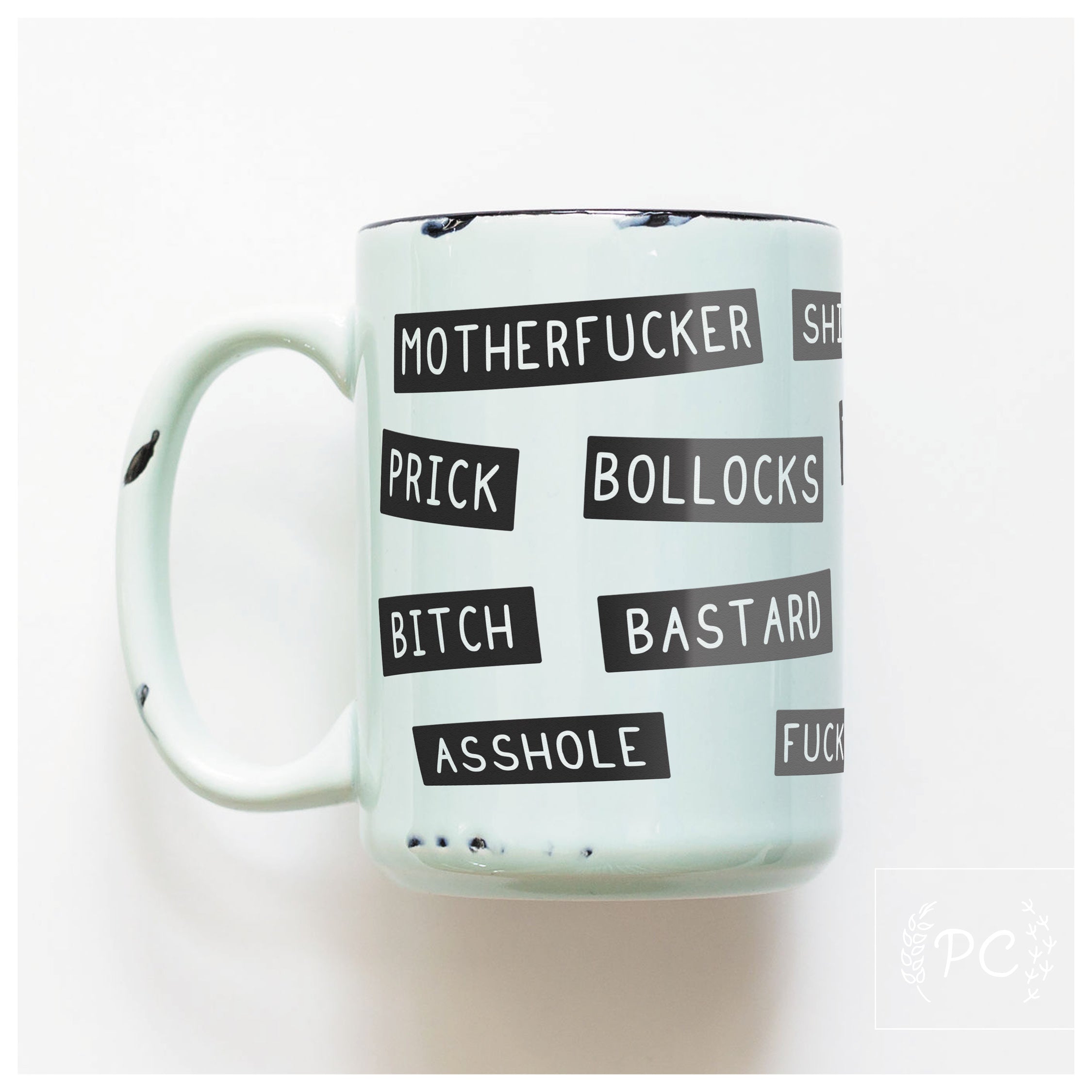 sweary insults | ceramic mug