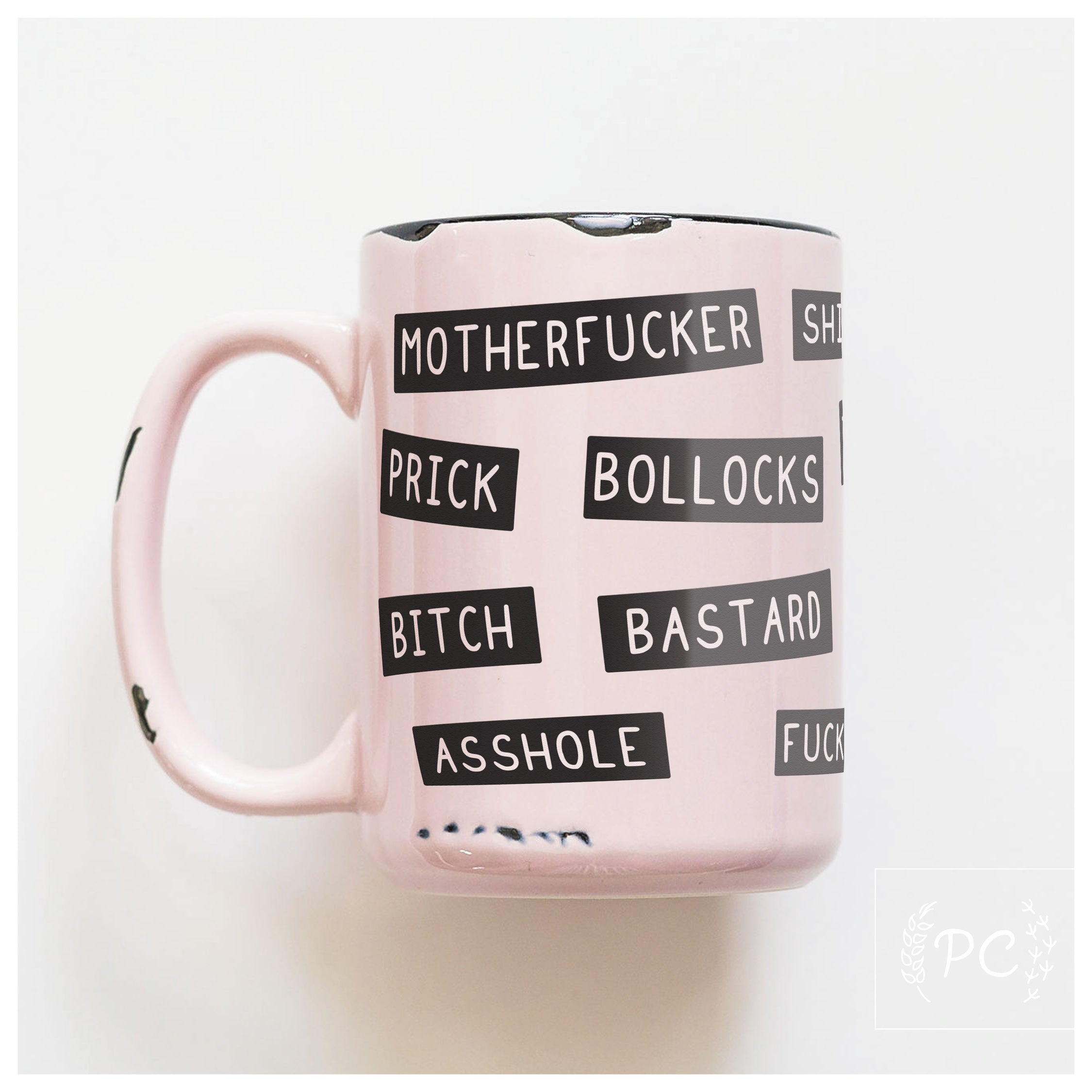 sweary insults | ceramic mug