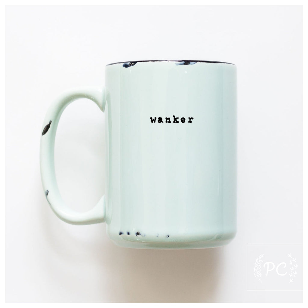 wanker | ceramic mug