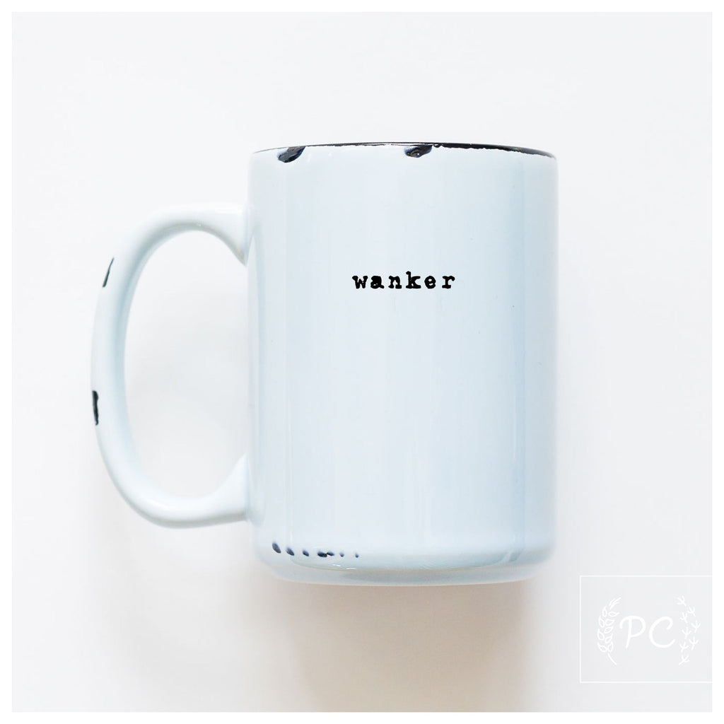 wanker | ceramic mug