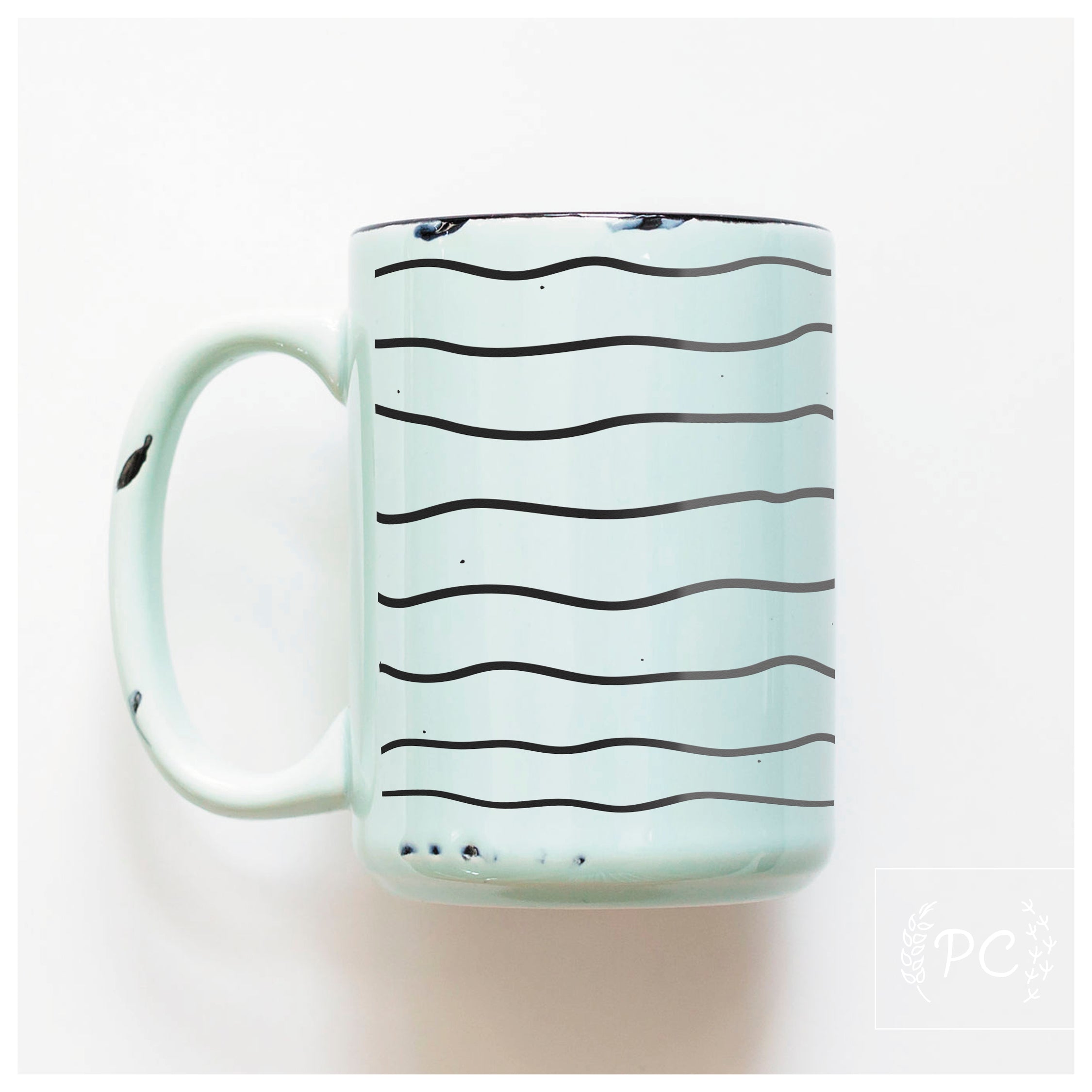 wavy | ceramic mug