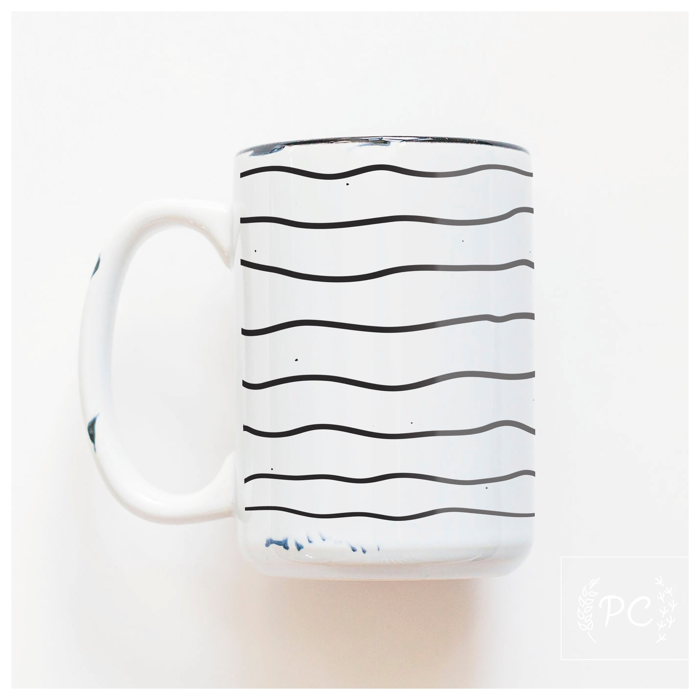 wavy | ceramic mug